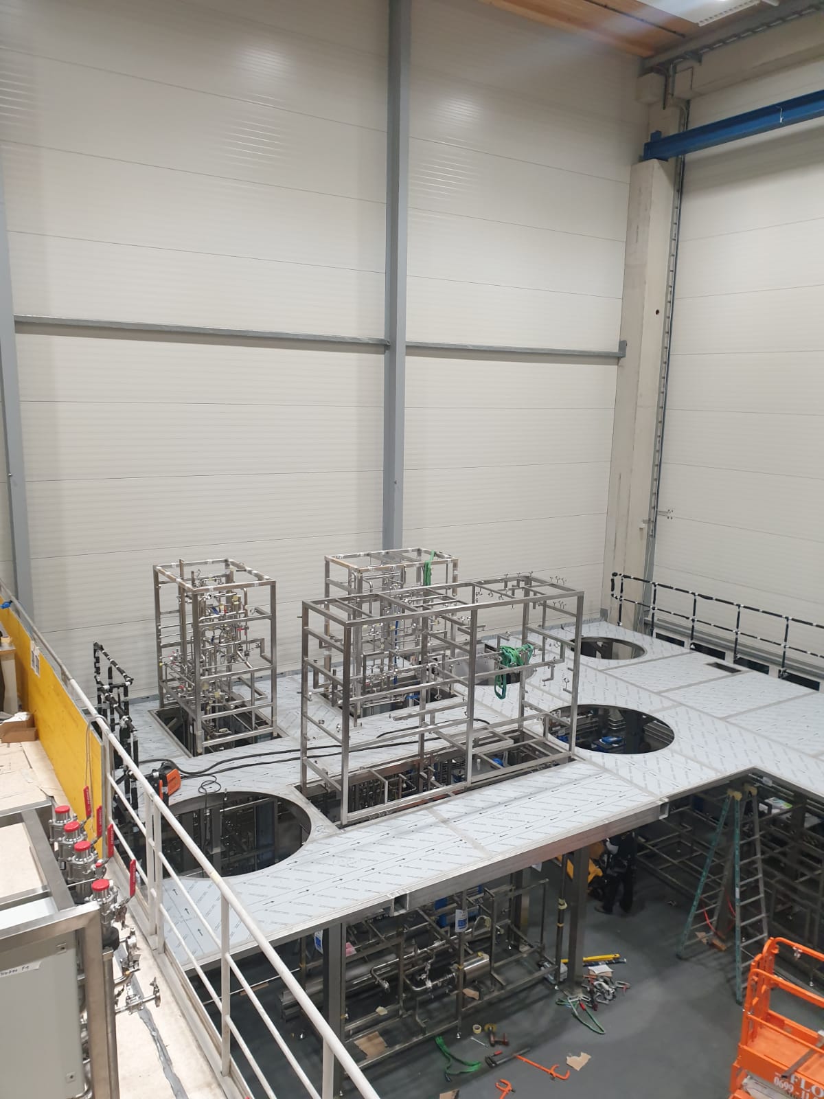 Konstrukcja pod linię procesową DOMURAT Sp. z o.o.